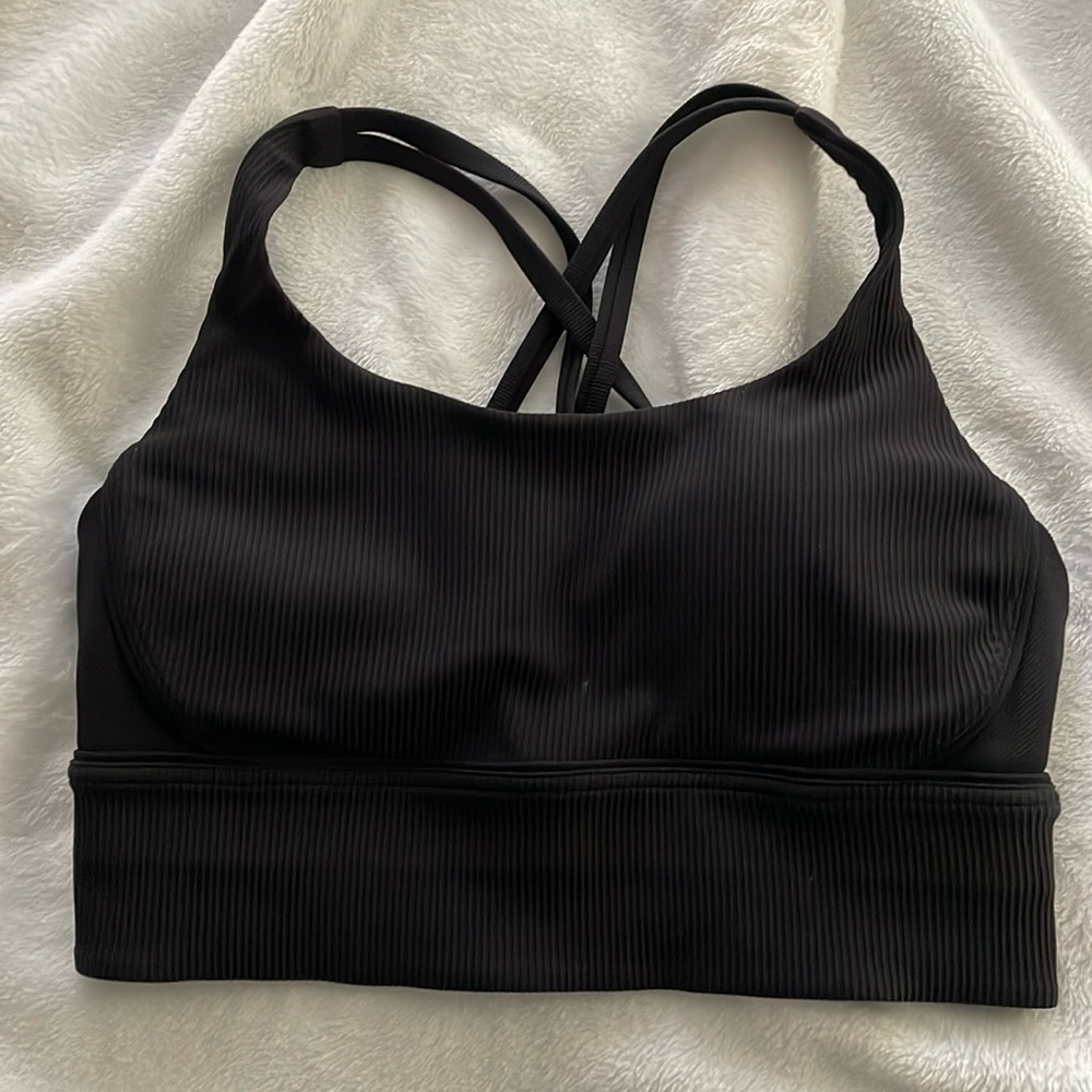 Lululemon ribbed energy bra